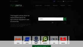 What Agroparts.gr website looked like in 2020 (4 years ago)
