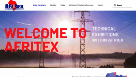 What Afritex.co.za website looked like in 2020 (4 years ago)