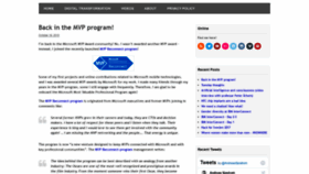What Andreassjostrom.com website looked like in 2020 (5 years ago)