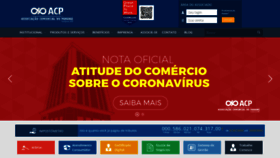 What Acpr.com.br website looked like in 2020 (4 years ago)