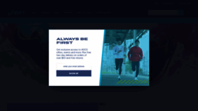 What Asicsamerica.com website looked like in 2020 (4 years ago)