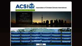 What Acsiec.org website looked like in 2020 (4 years ago)