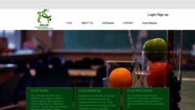 What Anwa.org website looked like in 2020 (4 years ago)