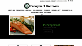 What Ajsfinefoods.com website looked like in 2020 (4 years ago)