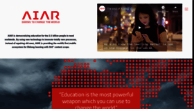 What Aiar.com website looked like in 2020 (4 years ago)