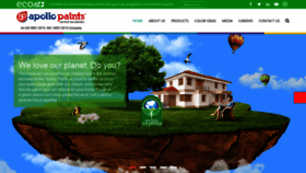What Apollopaintsindia.com website looked like in 2020 (4 years ago)