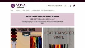 What Avivawholesale.com website looked like in 2020 (4 years ago)