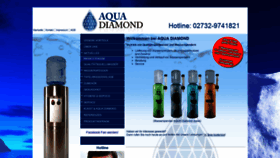 What Aqua-diamond.de website looked like in 2020 (4 years ago)