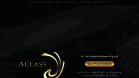 What Aclassmetal.com.au website looked like in 2020 (4 years ago)