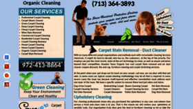 What A--cleaning.com website looked like in 2020 (4 years ago)