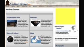 What Ancient-greece.org website looked like in 2020 (4 years ago)