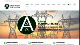 What Abaja.net website looked like in 2020 (5 years ago)