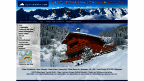 What Alpenchalets.de website looked like in 2020 (4 years ago)
