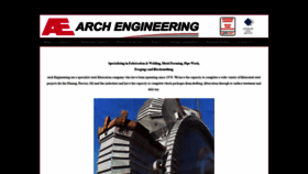 What Archengineering.com.au website looked like in 2020 (4 years ago)