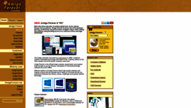 What Amigaforever.com website looked like in 2020 (4 years ago)