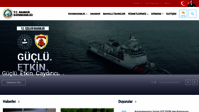 What Anamur.gov.tr website looked like in 2020 (4 years ago)