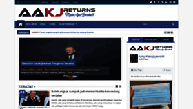 What Azmykelanajaya.com website looked like in 2020 (4 years ago)