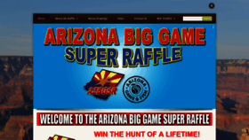What Arizonabiggamesuperraffle.com website looked like in 2020 (4 years ago)