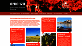 What Ardanza.nl website looked like in 2020 (4 years ago)