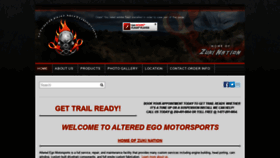What Alteredegomotorsports.com website looked like in 2020 (4 years ago)