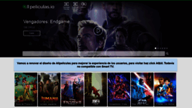 What Allpeliculas.io website looked like in 2020 (4 years ago)