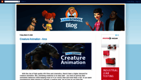 What Animschoolblog.com website looked like in 2020 (4 years ago)