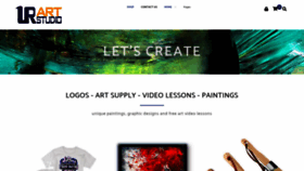 What Abstractartlesson.com website looked like in 2020 (4 years ago)