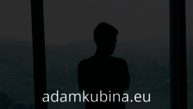 What Adamkubina.com website looked like in 2020 (4 years ago)
