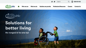 What Accessable.co.nz website looked like in 2020 (4 years ago)