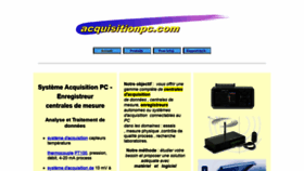 What Acquisitionpc.com website looked like in 2020 (4 years ago)