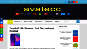 What Avatecc.com website looked like in 2020 (4 years ago)