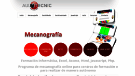 What Aulatecnic.es website looked like in 2020 (4 years ago)
