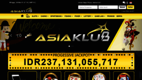 What Asiaklub.com website looked like in 2020 (4 years ago)