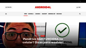 What Androidemloop.com.br website looked like in 2020 (4 years ago)