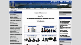 What Agora-tec.de website looked like in 2020 (4 years ago)