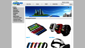 What Azhuo.net website looked like in 2020 (4 years ago)