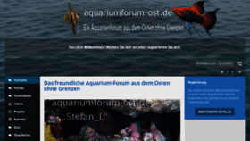 What Aquariumforum-ost.de website looked like in 2020 (4 years ago)