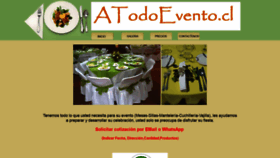 What Atodoevento.cl website looked like in 2020 (4 years ago)