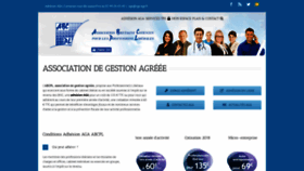 What Agabcpl.fr website looked like in 2020 (4 years ago)