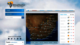 What Africaweather.com website looked like in 2020 (5 years ago)