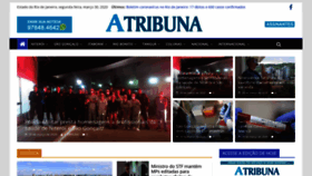 What Atribunarj.com.br website looked like in 2020 (4 years ago)