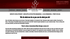 What Astonishedman.com website looked like in 2020 (4 years ago)