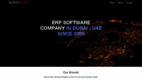 What Alphauae.com website looked like in 2020 (4 years ago)