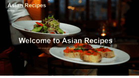 What Asianrecipesonline.com website looked like in 2020 (4 years ago)
