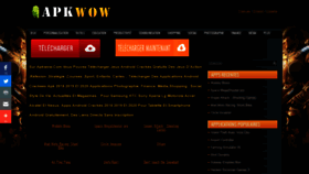 What Apkwow.com website looked like in 2020 (4 years ago)