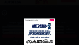 What Autofesa.com website looked like in 2020 (4 years ago)