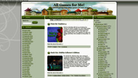 What Allgames4me.com website looked like in 2020 (4 years ago)