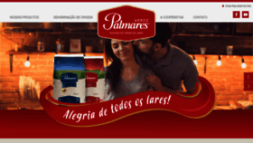 What Arrozpalmares.com.br website looked like in 2020 (4 years ago)