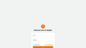 What App.mailjet.com website looked like in 2020 (4 years ago)