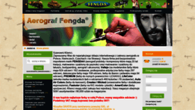 What Aerograf-fengda.pl website looked like in 2020 (4 years ago)